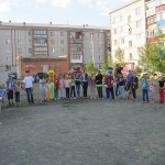 Фестиваль во дворе дома №26 по ул. Ленина